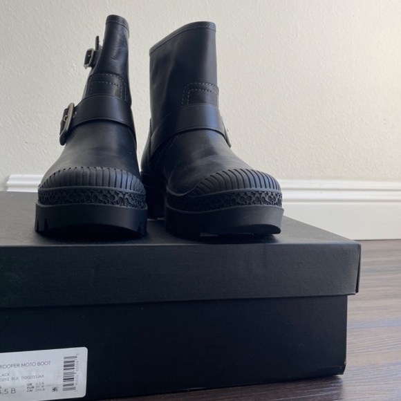 Black Coach Boots - Picture 4 of 6